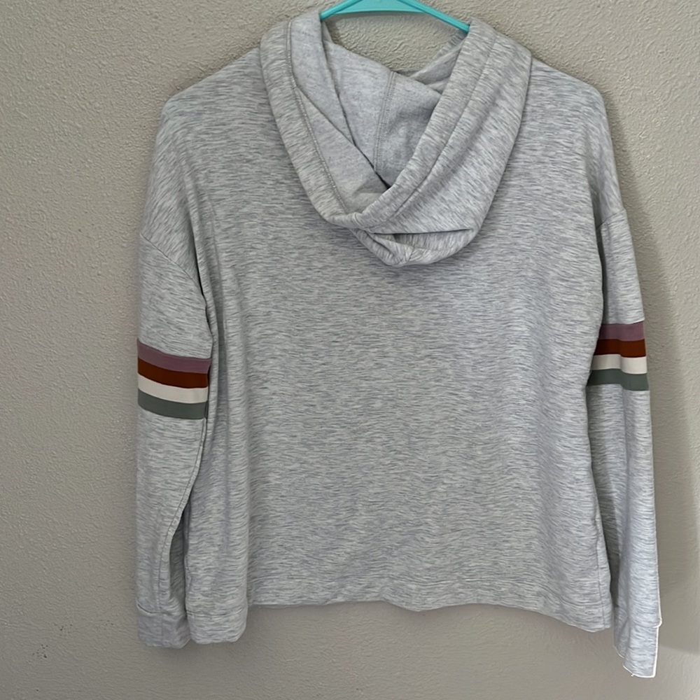 Madewell MWL superbrushed easygoing hoodie XS - Picture 4 of 4